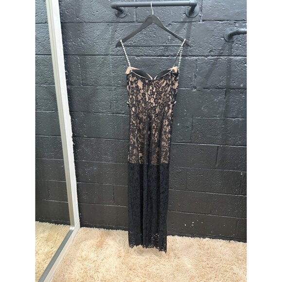 Self-Portrait Fine Lace Maxi Dress - Picture 7 of 7